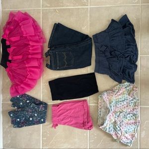 Little girls clothes bundle 4t/5t | shirts,pants,skirts